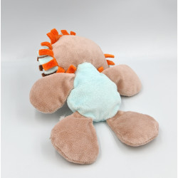 Doudou hérisson marron bleu orange NATTOU