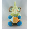 Doudou musical éléphant vert avec ballon NICOTOY