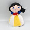 Doudou poupée princesse bleu rouge jaune TRUDI