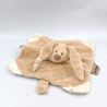 Doudou plat lapin beige pois NATTOU