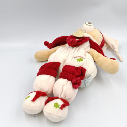 Doudou mouton bleu blanc étoiles Guss et Victor couverture NOUKIE'S