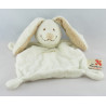 Doudou lapin blanc beige NICOTOY