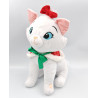Peluche sonore Chat blanc Marie cape rouge de Noël Les Aristochats Disney