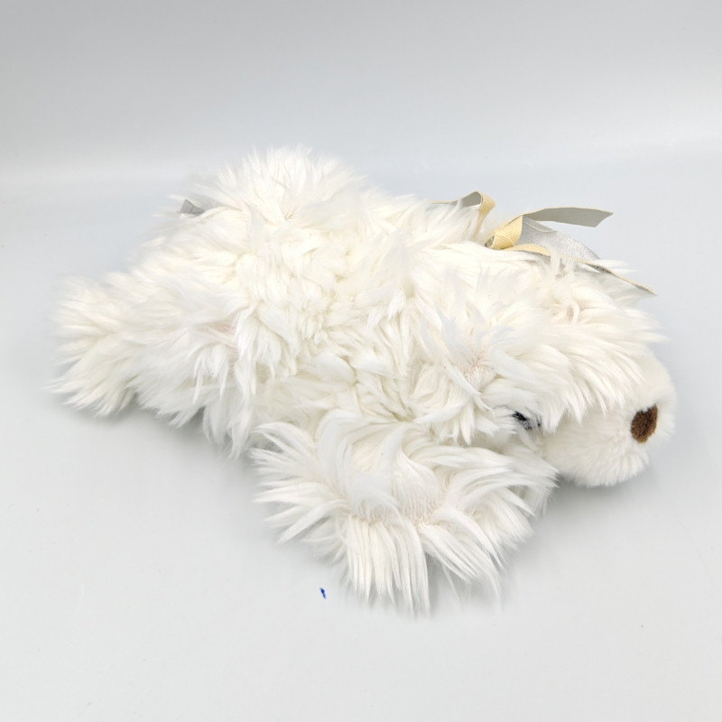 Doudou peluche ours polaire blanc HISTOIRE D'OURS