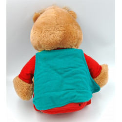 Ancienne peluche ours Teddy Ruxpin Cassette Année 1985
