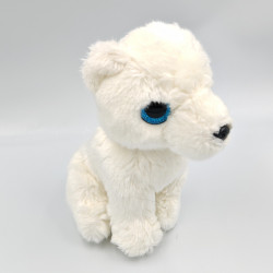 Peluche ours polaire blanc MUSEE MONACO PETJES WORLD