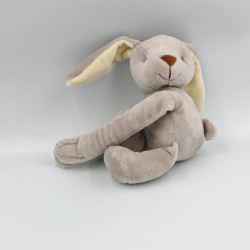 Doudou lapin gris EDL