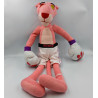 Ancienne Peluche la panthére rose Pink Panther tenue de boxe