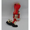 Ancienne Peluche panthére rose fushia MUNDIAL 82 ENGLAND VINTAGE
