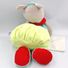 Doudou range pyjama ane cheval bleu vert rouge BABY NAT