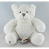 Doudou ours blanc OBAIBI 