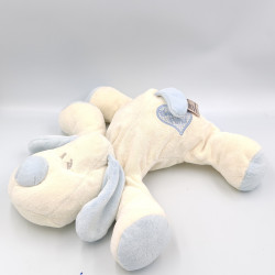 Doudou chien blanc bleu Baby's 1st Puppy KEEL TOYS