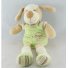 Doudou et compagnie marionnette chien vert copain os Z'amigolos