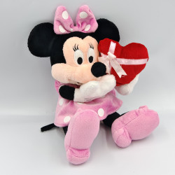 Peluche Minnie coeur rouge DISNEY NICOTOY