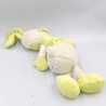 Doudou musical lapin blanc vert BABYSUN