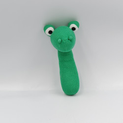 Doudou baton hochet crocodile vert LACOSTE