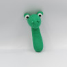 Doudou baton hochet crocodile vert LACOSTE