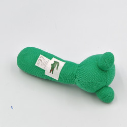 Doudou baton hochet crocodile vert LACOSTE