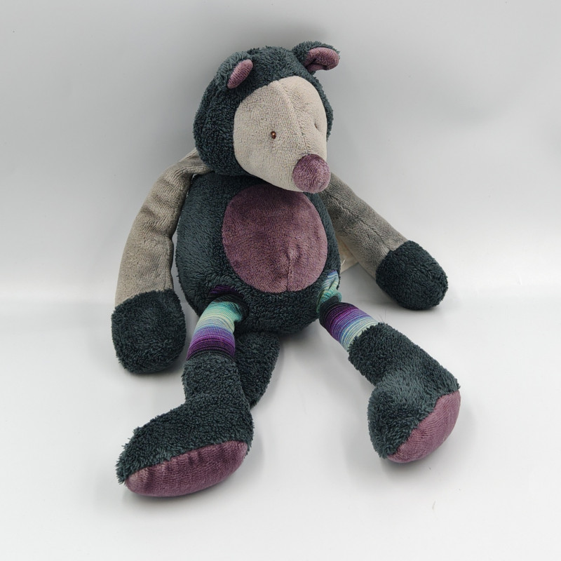 Doudou loup Les Zazous MOULIN ROTY