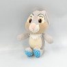 Doudou lapin gris pan-pan Panpan bleu poisDISNEY NICOTOY