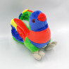 Peluche oiseau perruche perroquet rouge bleu jaune vert WILD REPUBLIC