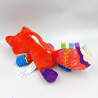 Doudou renard rouge vert violet bleu Vtech