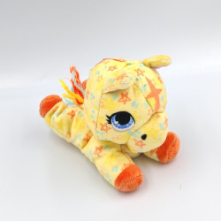 Doudou poney cheval jaune orange étoiles SUNNY DAYS RAVEL