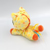 Doudou poney cheval jaune orange étoiles SUNNY DAYS RAVEL