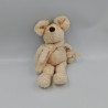 Doudou souris blanche écru créme HAPPY HORSE