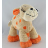 Doudou tigre chat beige orange NICOTOY