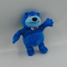 Doudou peluche ours bleu BUTAGAZ