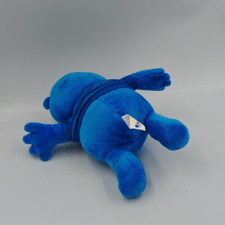 Doudou peluche ours bleu BUTAGAZ