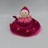 Doudou plat lutin fée princesse rose DIM DAM DOUM ROUMANOFF