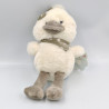 Doudou canard blanc gris pois SIMBA TOYS NICOTOY