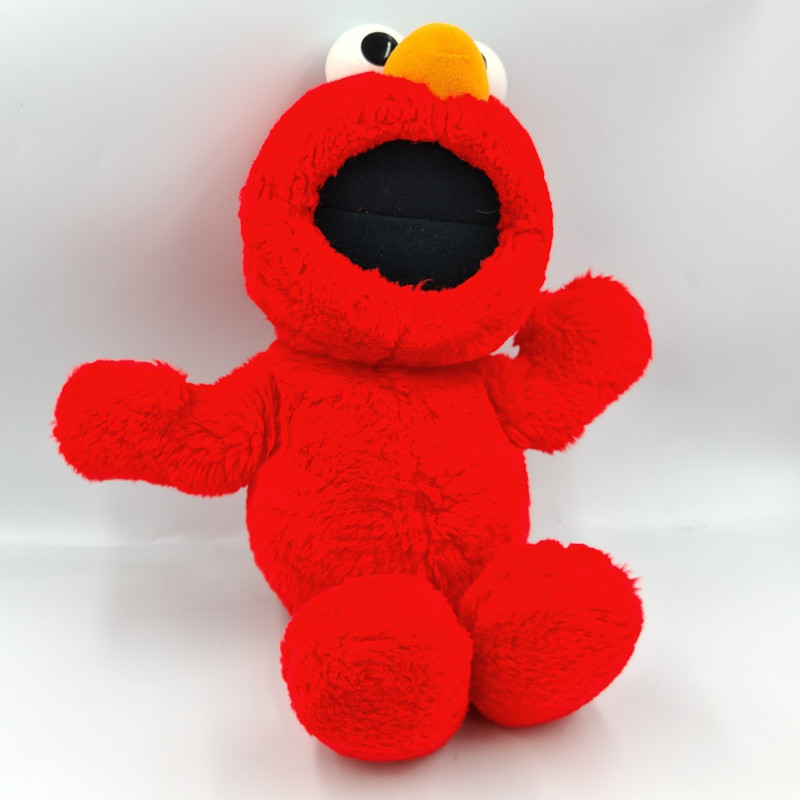 Peluche parlante Elmo ça chatouille rue sésame TYCO