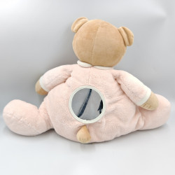 Grand doudou eveil ours rose nuage NATTOU