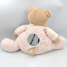 Grand doudou eveil ours rose nuage NATTOU