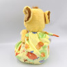 Doudou peluche Simba le roi lion dans un sac baluchon DISNEY