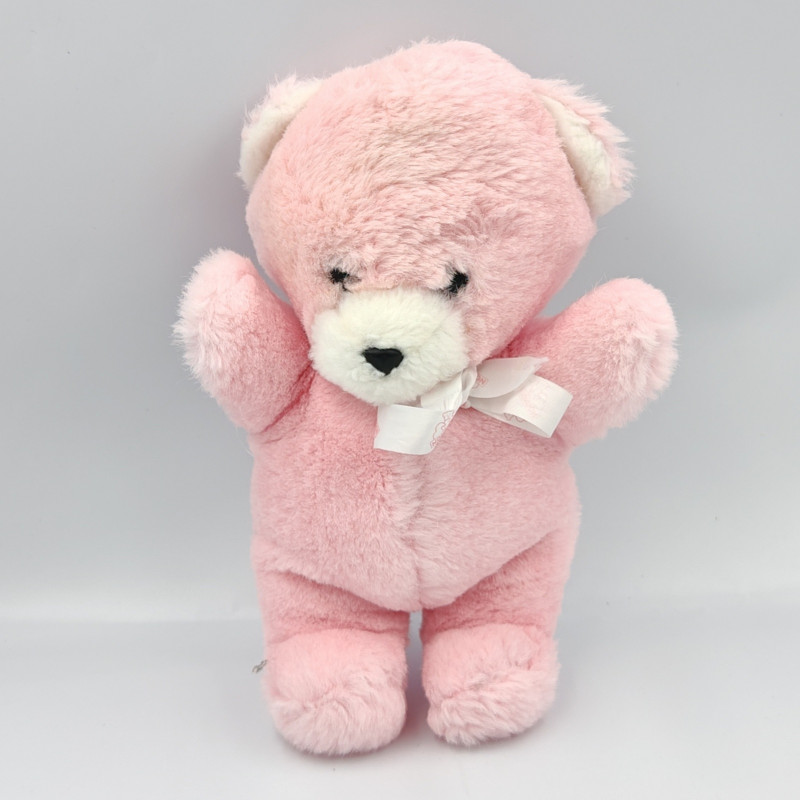 Peluche ours rose NOUNOURS