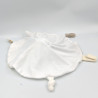 Doudou plat rond chien loup gris blanc RODADOU RODA