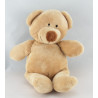 Doudou ours beige marron NICOTOY