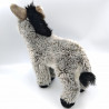 Peluche ane gris noir UNI TOYS