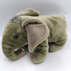 Peluche éléphant gris WILD REPUBLIC