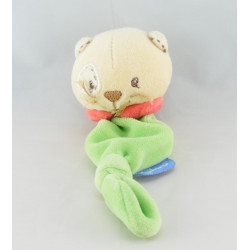 Mini Doudou ours vichy carreaux bleu KALOO