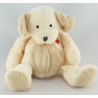 Doudou chien écru beige BABY CLUB