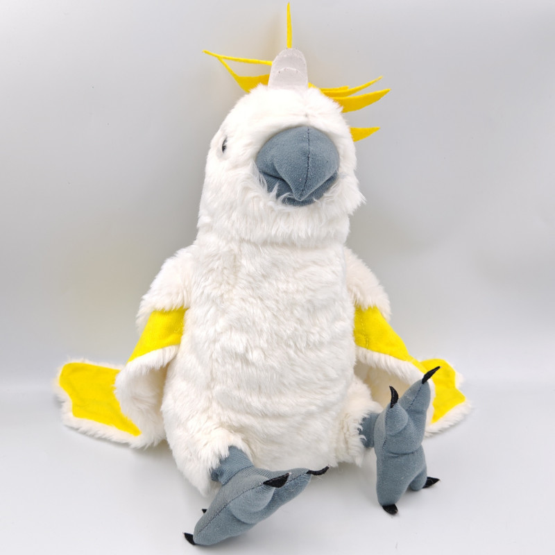 Peluche cacatoés 2008 K&M INTERNATIONAL Peluche cacatoés 2008 K&M INTERNATIONAL