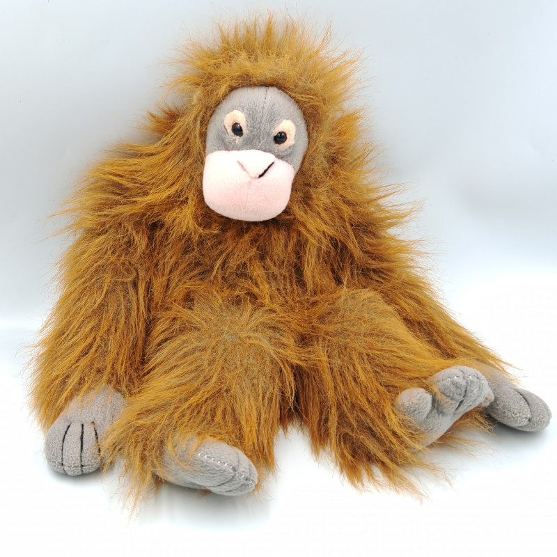 Peluche singe orang outang marron WILD REPUBLIC