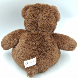 Doudou peluche ours brun marron BIG NOSE BUDDIES