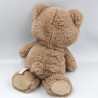 Doudou peluche ours beige marron TOY PLACE