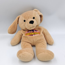 Doudou peluche micro ondable chien marron Beddy Bear INTELEX
